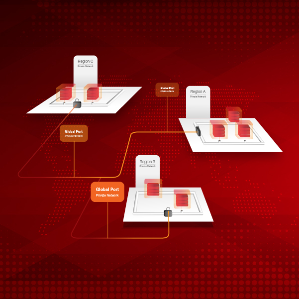 Principle of global private network