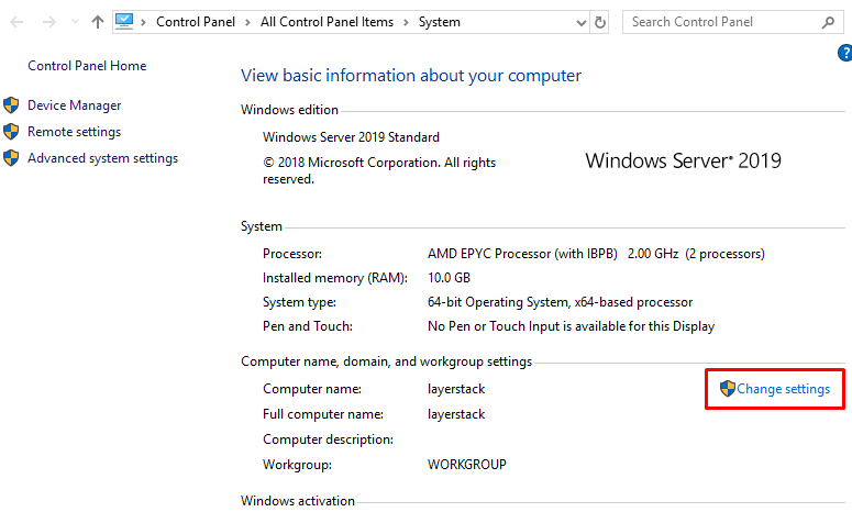 hostnamewindows3