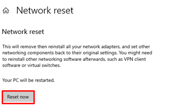 restartnetworkwin14