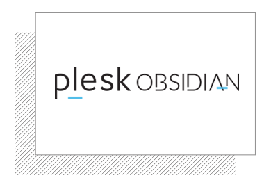 plesk obsidian logo